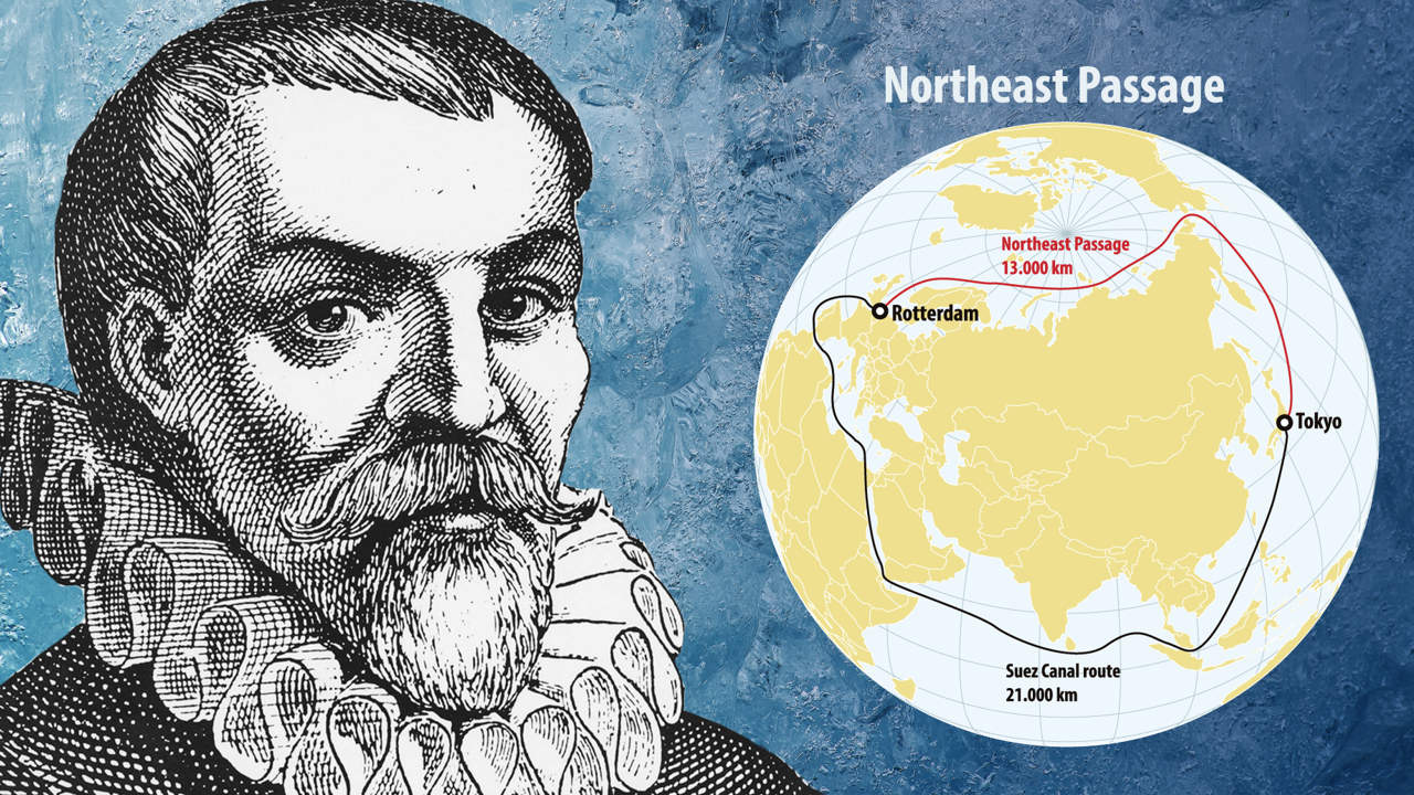 438 The Northeast Passage map