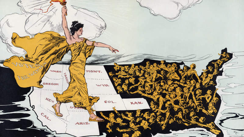 Suffragettes illustration