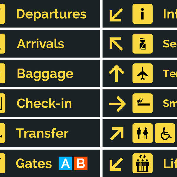 frasi in inglese all'aeroporto