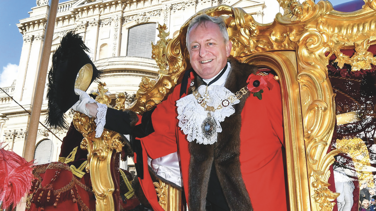 Lord Mayor of London Peter Estlin.
