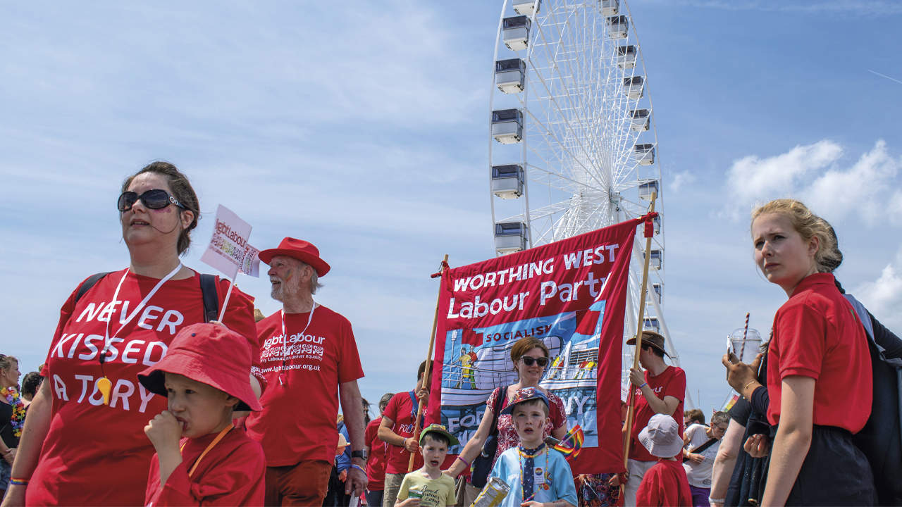 Labour Party march