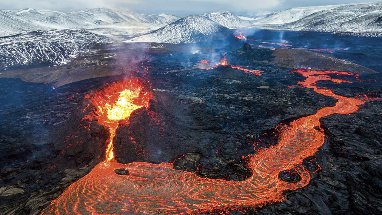 The New York  Times: “Belching Volcano and Flowing Lava Dent Tourism in Icelandic Region”