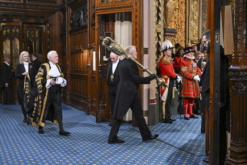 The Lord Speaker, UK State Opening