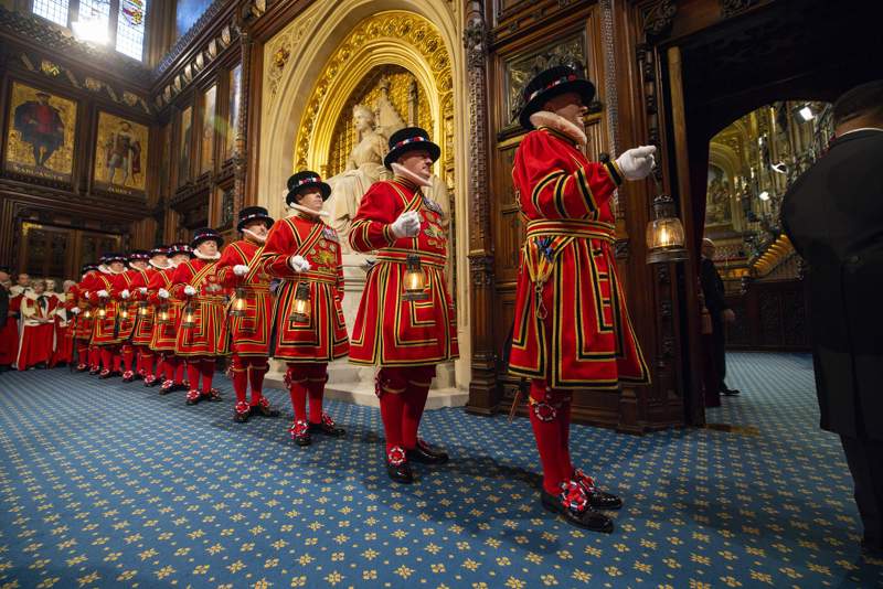 Yeomen of the Guard during State Opening