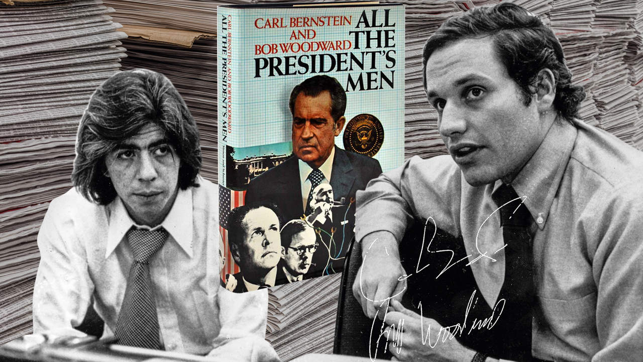 All the Presidents Men by Carl Bernstein and Bob Woodward