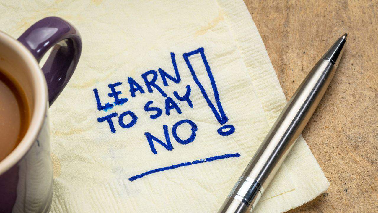 Come dire "no" in un inglese educatamente