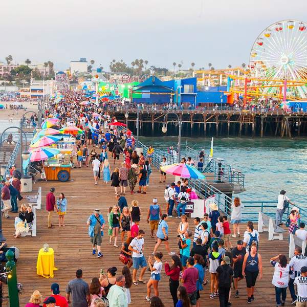 Santa Monica Pier: Fun and Sun in California