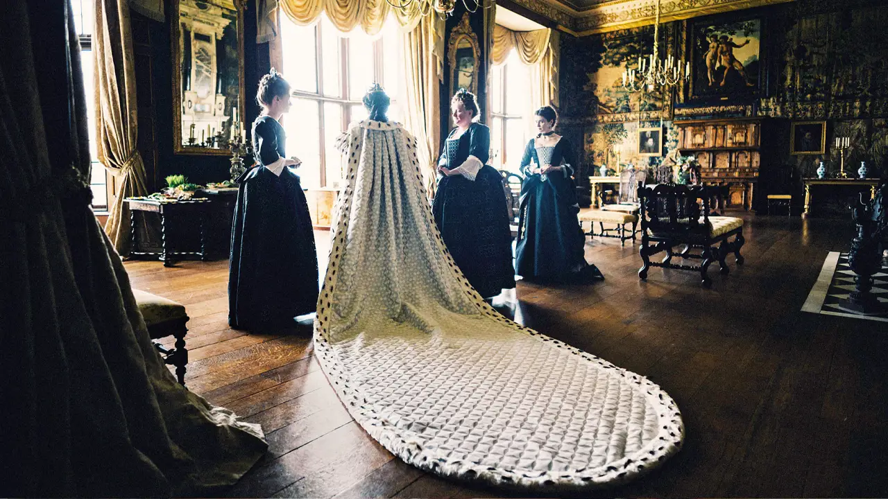 A scene from The Favourite