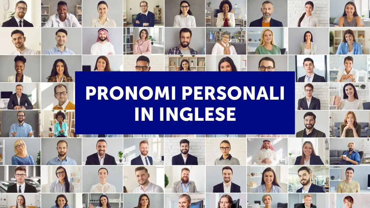 Pronomi personali in inglese