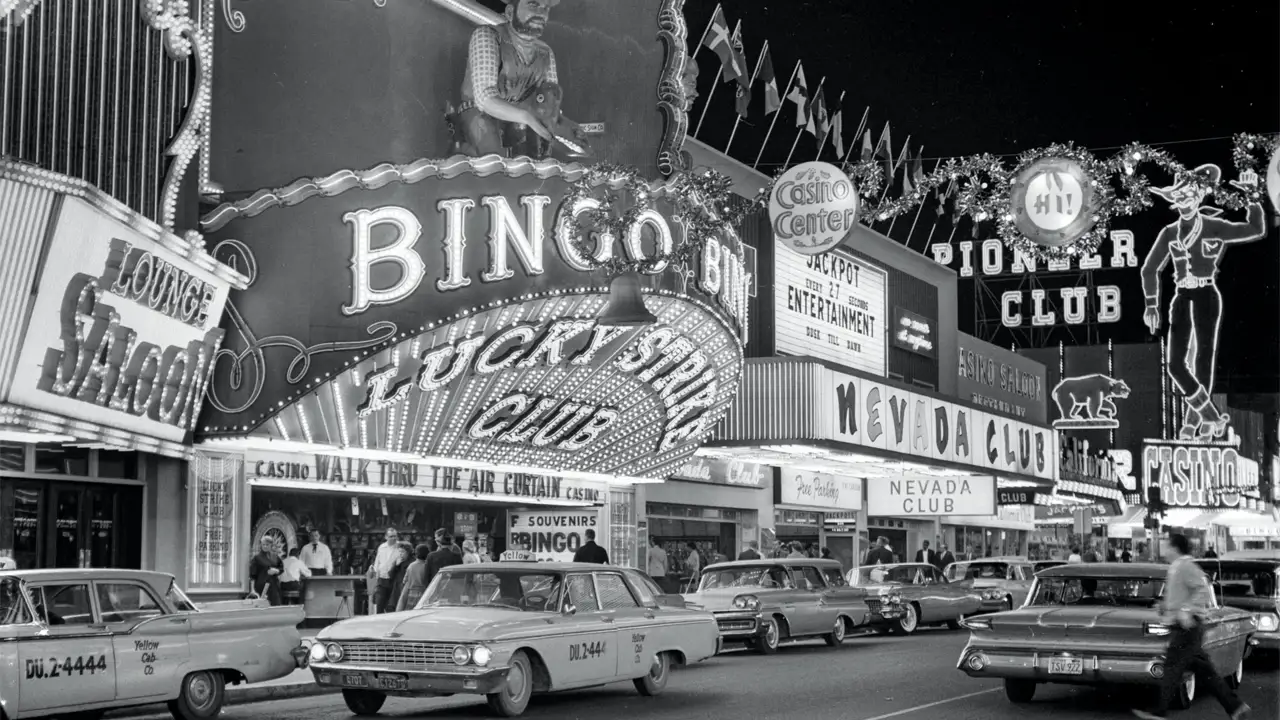 Las Vegas in 1962.