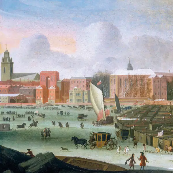 The Frost Fairs of London