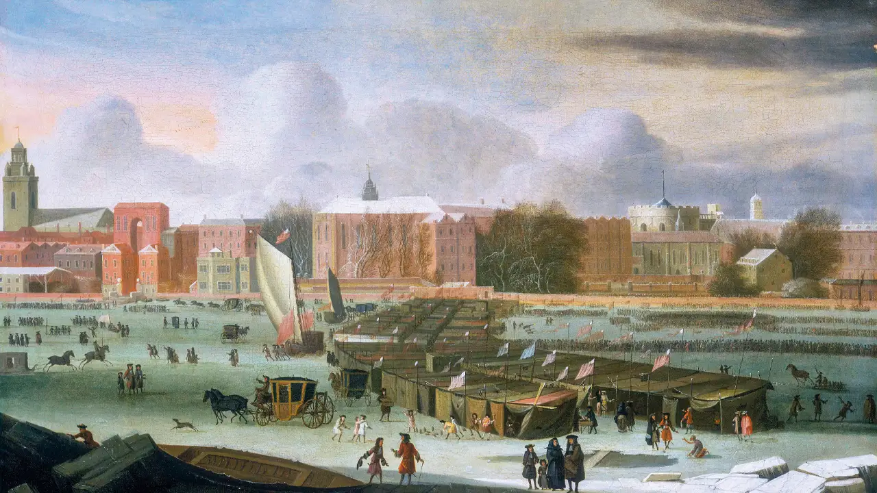 The Frost Fairs of London