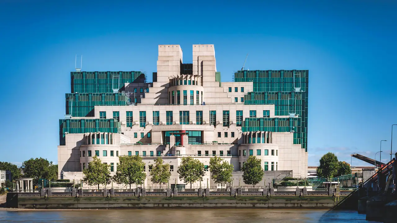 Secret Intelligence Service (MI6) building in London