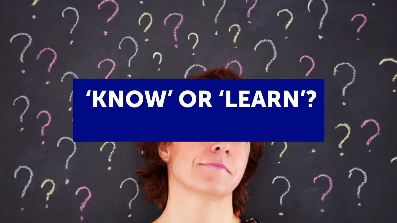 Differenze tra 'know' e 'learn' in inglese: come usarli correttamente