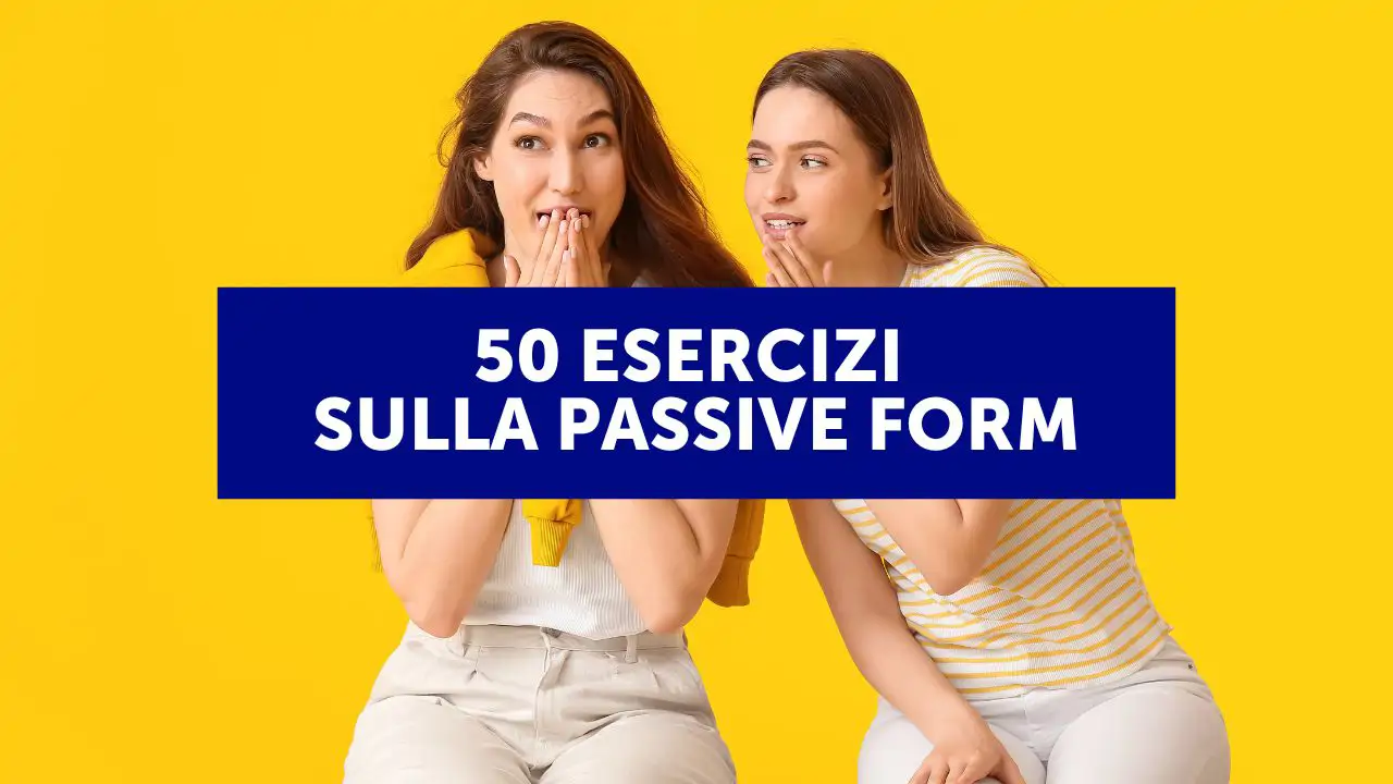Passive form esercizi