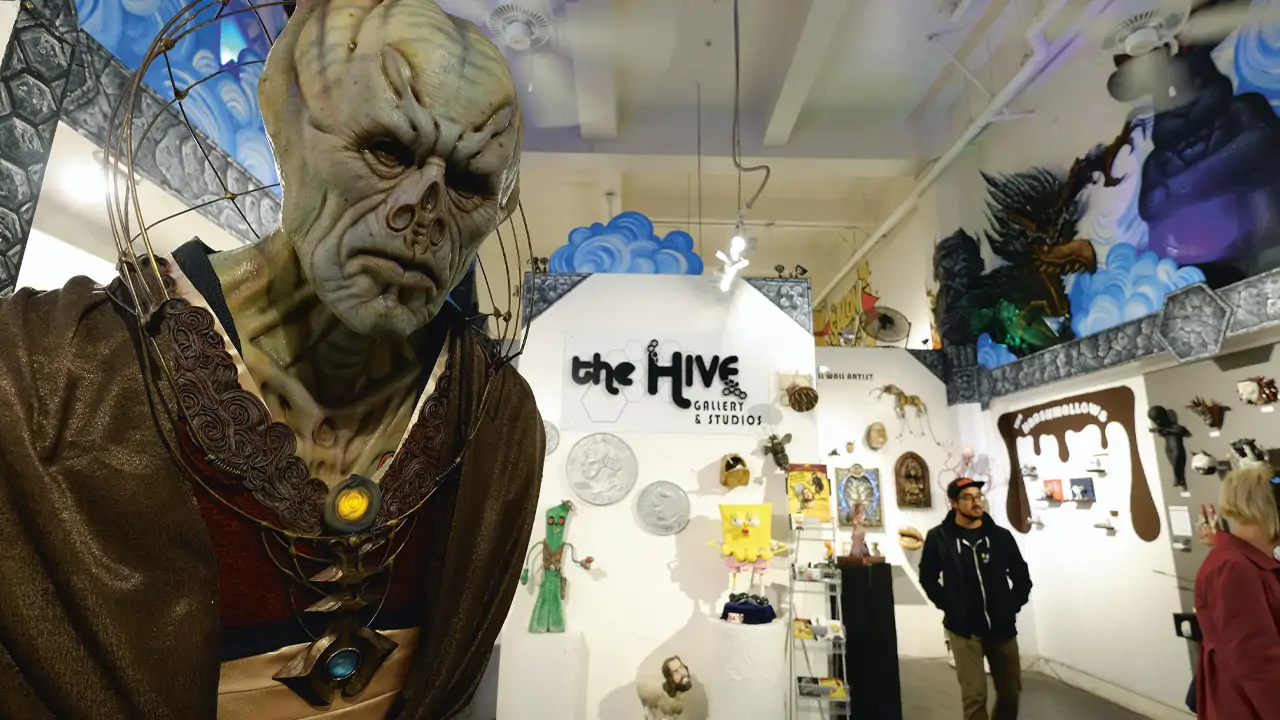 Los Angeles: The Hive Gallery & Studios