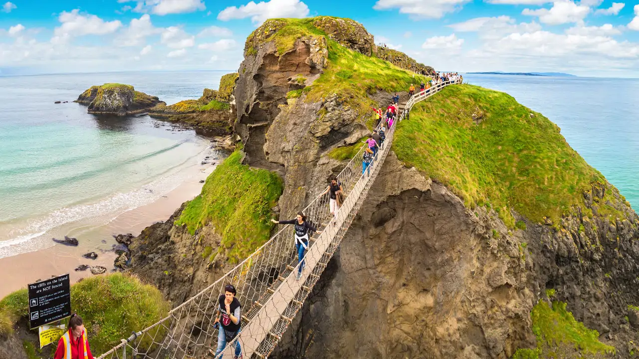 The Carrick-a-Rede Rope Bridge: Do You Dare To Cross The Bridge?